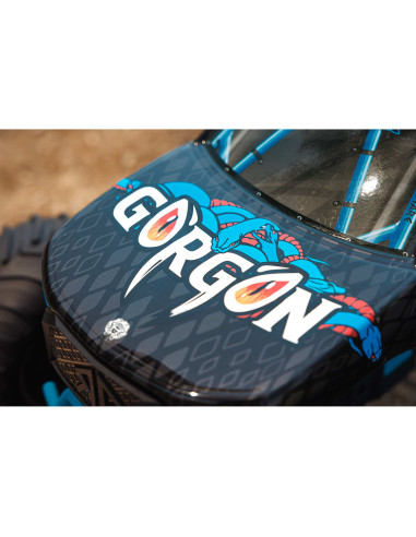 1-10 GORGON 2WD RTR Brushed Monster Truck  Blue