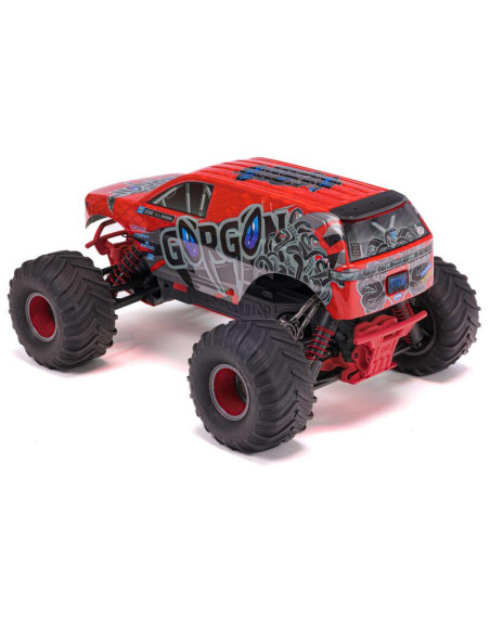 1-10 GORGON 2WD RTR Brushed Monster Truck (Battery & Charger Included)  Red