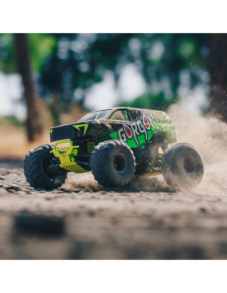 1-10 GORGON 2WD RTR Brushed Monster Truck (Battery & Charger Included)  Yellow