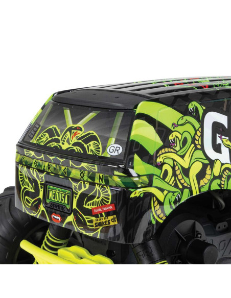 1-10 GORGON 2WD RTR Brushed Monster Truck (Battery & Charger Included)  Yellow