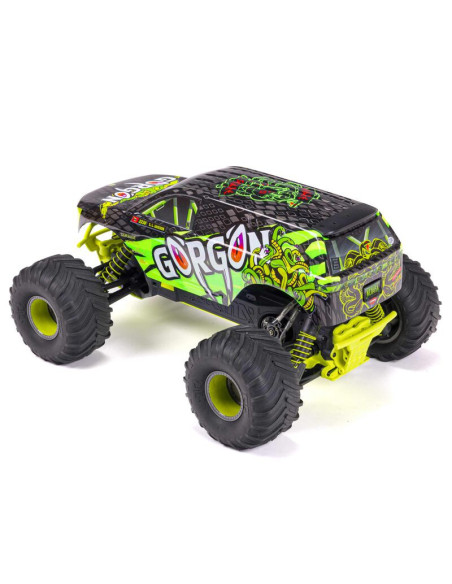 1-10 GORGON 2WD RTR Brushed Monster Truck (Battery & Charger Included)  Yellow