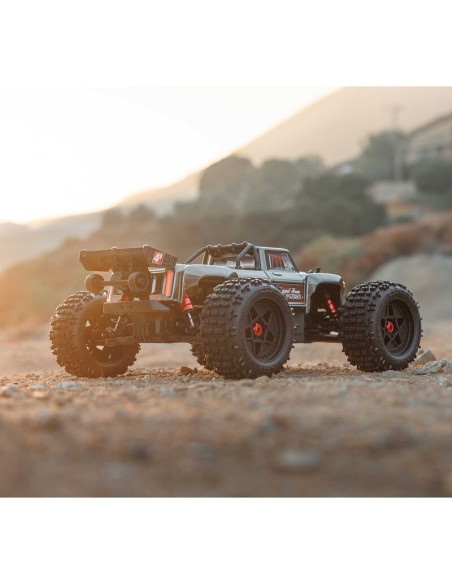 1-10 OUTCAST 4S 4X4 RTR Brushless Stunt Truck  Gun Metal