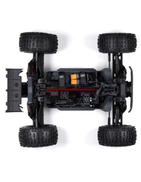1-10 OUTCAST 4S 4X4 RTR Brushless Stunt Truck  Gun Metal