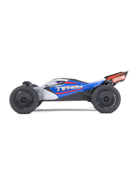 1-14 TYPHON GROM 4X4 RTR Brushed Buggy (Battery & Charger Included)  Blue-Silver