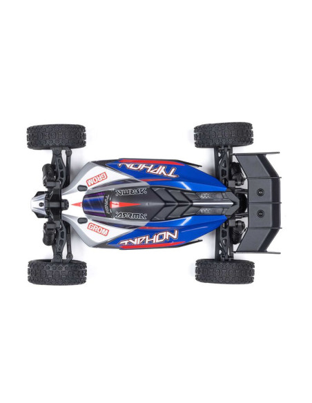 1-14 TYPHON GROM 4X4 RTR Brushed Buggy (Battery & Charger Included)  Blue-Silver
