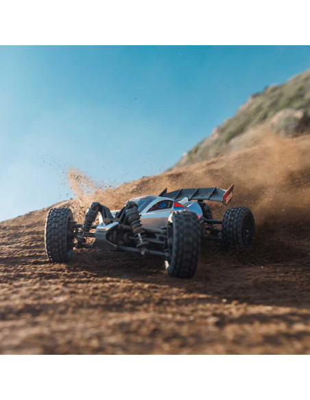 1-14 TYPHON GROM 4X4 RTR Brushed Buggy (Battery & Charger Included)  Blue-Silver
