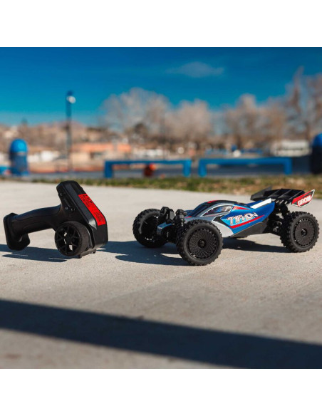 1-14 TYPHON GROM 4X4 RTR Brushed Buggy (Battery & Charger Included)  Blue-Silver