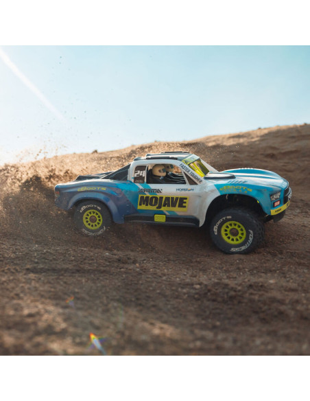 1-16 MOJAVE GROM 4X4 RTR Brushed Desert Truck (Battery & Charger Included)  Blue-White