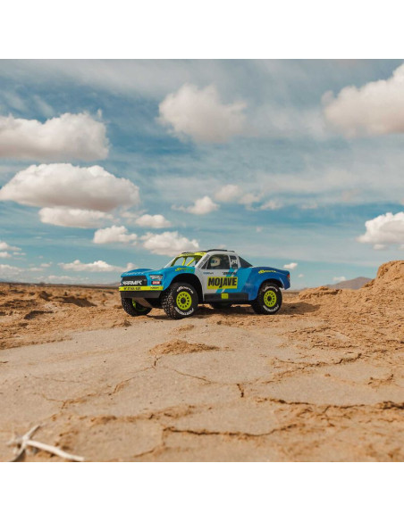 1-16 MOJAVE GROM 4X4 RTR Brushed Desert Truck (Battery & Charger Included)  Blue-White