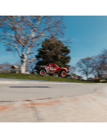 1-16 MOJAVE GROM 4X4 RTR Brushed Desert Truck (Battery & Charger Included)  Red-Black