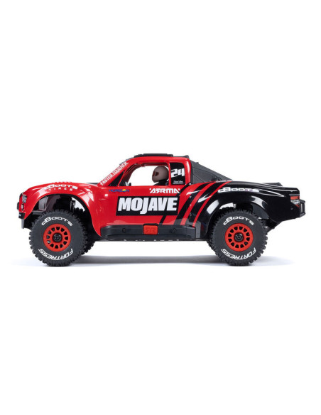 1-16 MOJAVE GROM 4X4 RTR Brushed Desert Truck (Battery & Charger Included)  Red-Black