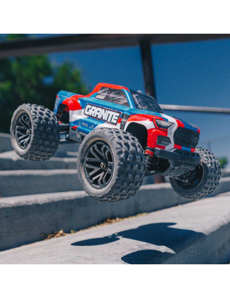 1-18 GRANITE GROM 4X4 RTR Brushed Monster Truck (Battery & Charger Included)  Blue