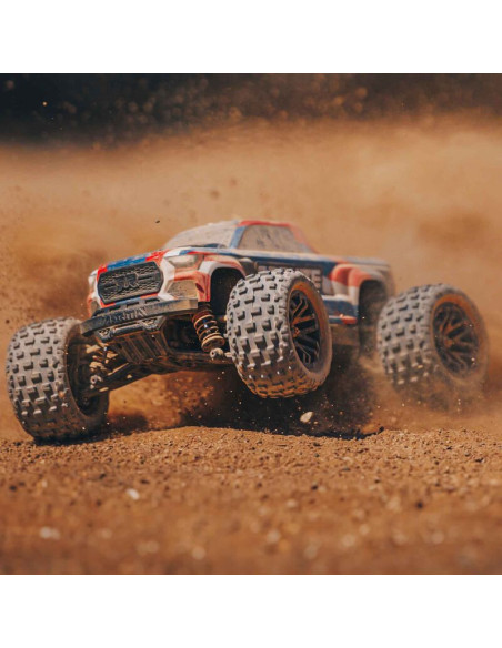 1-18 GRANITE GROM 4X4 RTR Brushed Monster Truck (Battery & Charger Included)  Blue