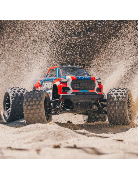 1-18 GRANITE GROM 4X4 RTR Brushed Monster Truck (Battery & Charger Included)  Blue