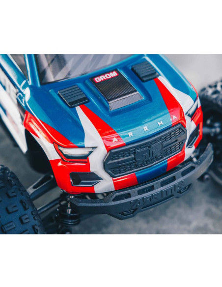 1-18 GRANITE GROM 4X4 RTR Brushed Monster Truck (Battery & Charger Included)  Blue
