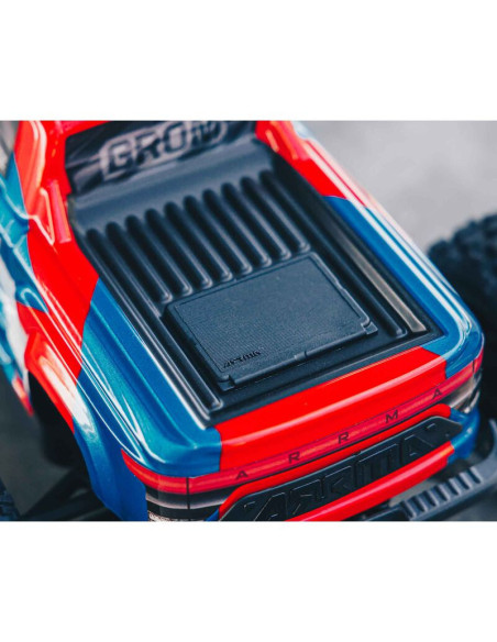 1-18 GRANITE GROM 4X4 RTR Brushed Monster Truck (Battery & Charger Included)  Blue
