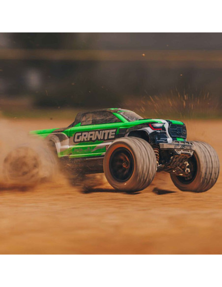 1-18 GRANITE GROM 4X4 RTR Brushed Monster Truck (Battery & Charger Included)  Green