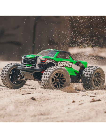 1-18 GRANITE GROM 4X4 RTR Brushed Monster Truck (Battery & Charger Included)  Green