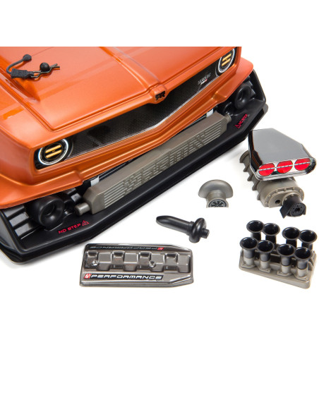 1/7 FELONY 6S AVC 4X4 RTR Brushless All-Road Street Bash  Orange