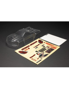 1-8 Clear Body with Decals:...