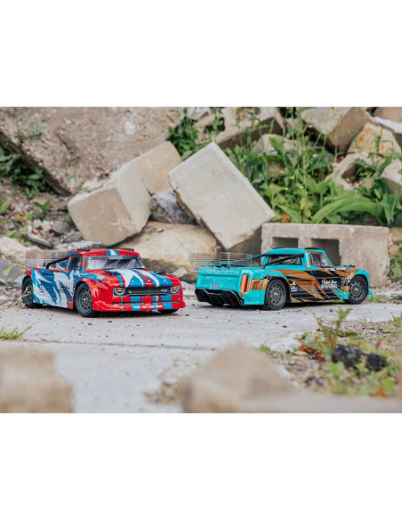 1-8 INFRACTION 4X4 RTR Brushed All-Road Street Bash (Battery & Charger Included)  Teal-Bronze
