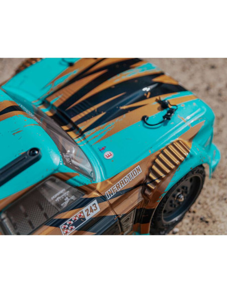 1-8 INFRACTION 4X4 RTR Brushed All-Road Street Bash (Battery & Charger Included)  Teal-Bronze