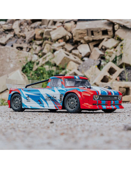 1-8 INFRACTION 4X4 RTR Brushed All-Road Street Bash (Battery & Charger Included)  Red-Blue