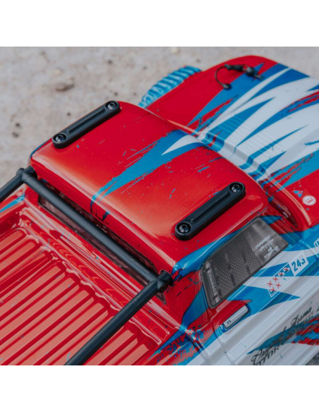 1-8 INFRACTION 4X4 RTR Brushed All-Road Street Bash (Battery & Charger Included)  Red-Blue