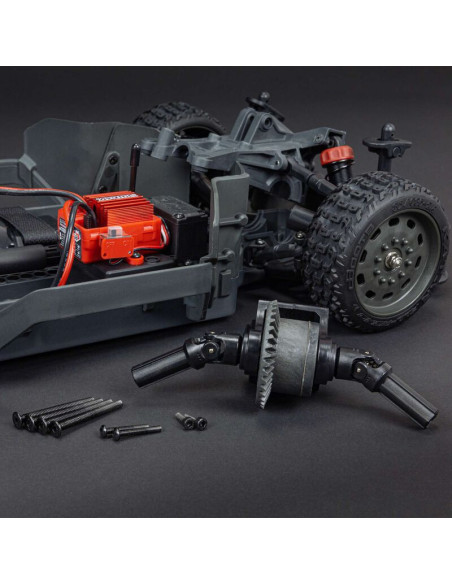 1-8 INFRACTION 4X4 RTR Brushed All-Road Street Bash (Battery & Charger Included)  Red-Blue