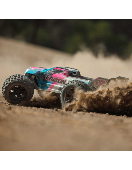 1/8 KRATON 6S 4X4 RTR Brushless Speed Truck  Blue/Pink