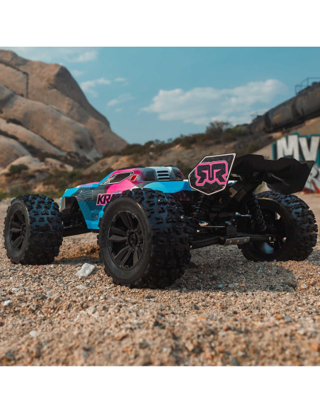 1/8 KRATON 6S 4X4 RTR Brushless Speed Truck  Blue/Pink