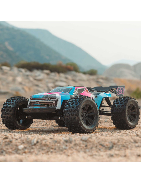1/8 KRATON 6S 4X4 RTR Brushless Speed Truck  Blue/Pink