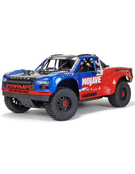 1-8 MOJAVE 4S 4X4 RTR Brushless Desert Truck  Blue-Red