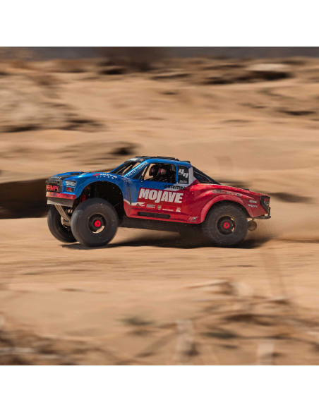 1-8 MOJAVE 4S 4X4 RTR Brushless Desert Truck  Blue-Red