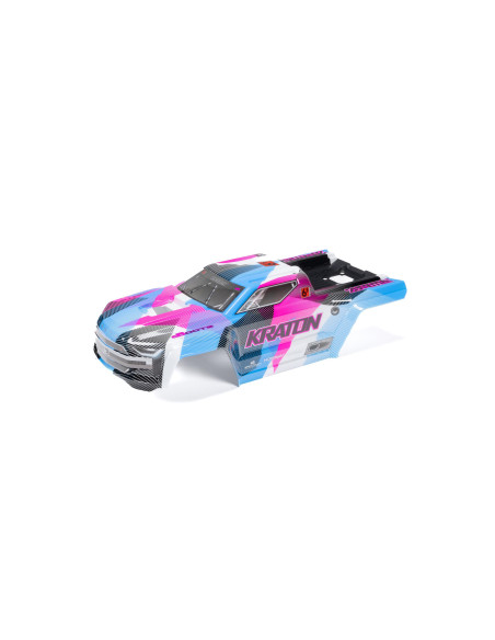 1-8 Painted Body with Decals  Blue-Pink: KRATON 6S BLX V6