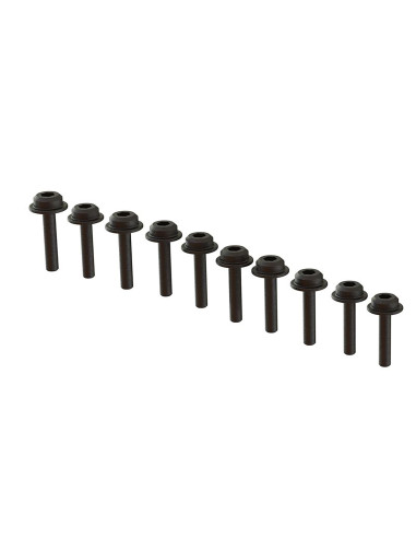 Flanged Cap Head Screw M2x12mm (10)