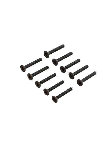 Flat Head Screw M1.6x12mm (10)