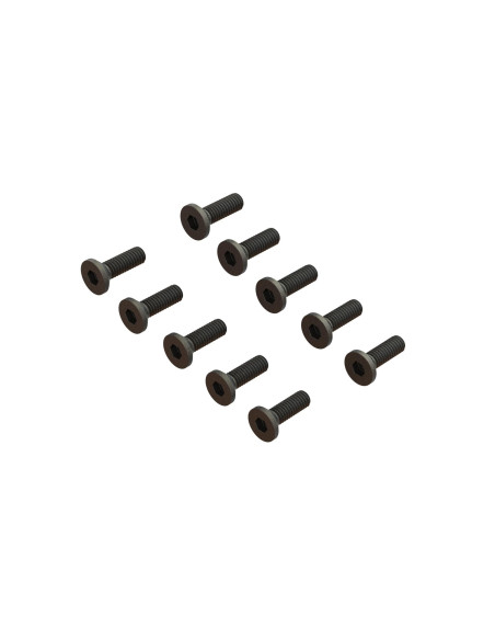 Flat Head Screw M2.5x8mm (10)