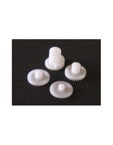 Set piñoneria para servo Tiny-S / HS-81 Multiplex
