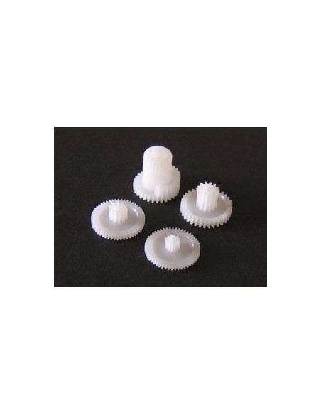 Set piñoneria para servo Tiny-S / HS-81 Multiplex