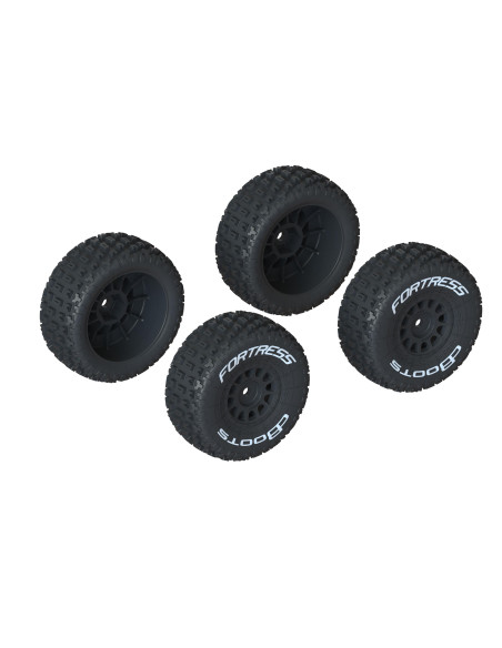 dBoots 'FORTRESS' Tire Set Glued  Option (2 Pairs)