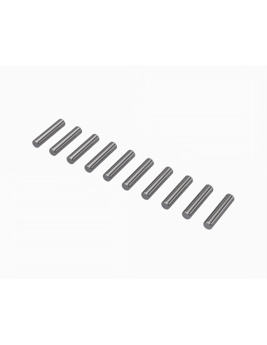 Wheel Hex Pin Set 2x10mm (10)