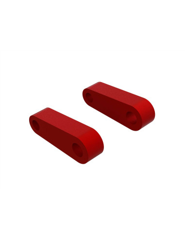 Aluminum Fr Suspension Mounts  Red (2)