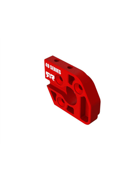 Aluminum Motor Plate 49 Series Red