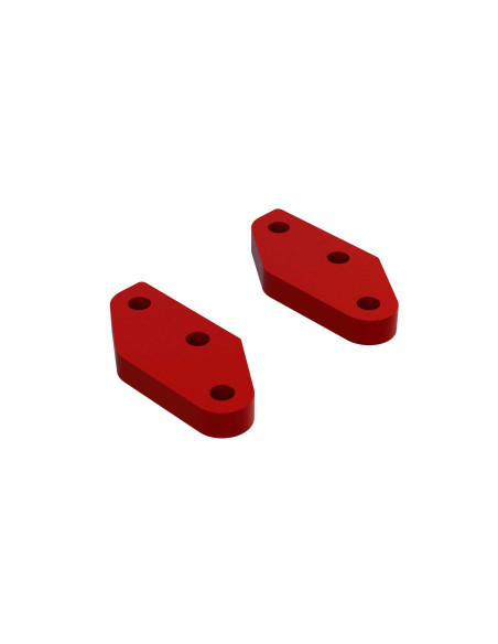 Aluminum Steering Plate A (Red) (2)