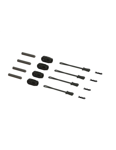Brace Rod Ends with Pins And Retainers (4)