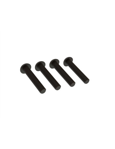 Button Head Hex Machine Screws  M4x22mm (4)