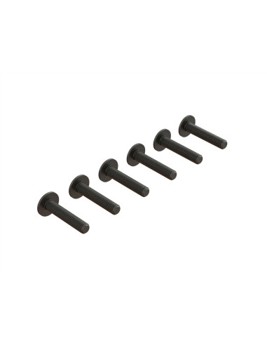 Flanged Button Head Screw  M4x20mm (6)