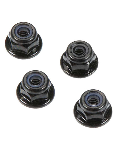 Flange Lock Nuts 4mm (4)