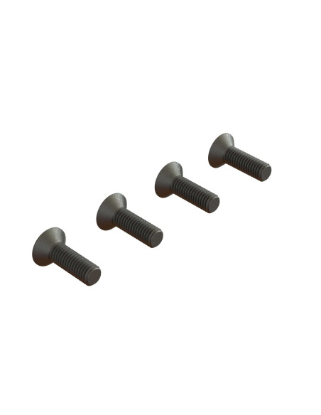 Flat Head Hex Machine Screw  M5x16mm (4)